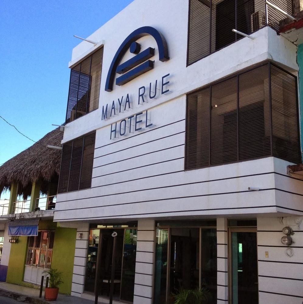 Hotel Maya Rue ปาเลงเก ภายนอก รูปภาพ